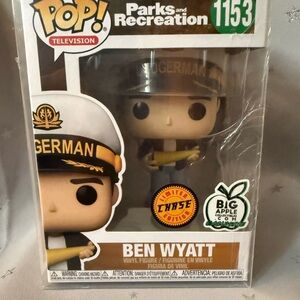 Funko Parks and Recreation Pop! Figure with White and Black Hat
